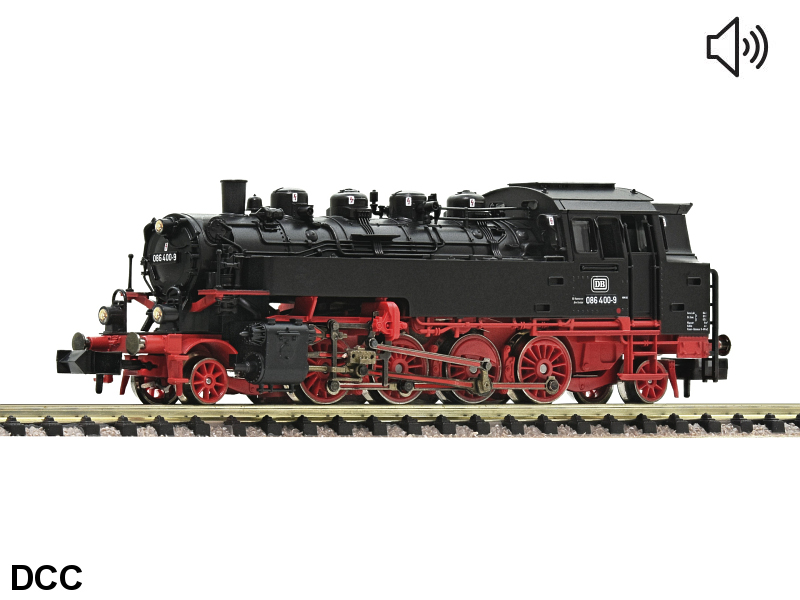 Fleischmann N Dampflokomotive BR 086 DB Ep. IV DCC digital + Sound 708674