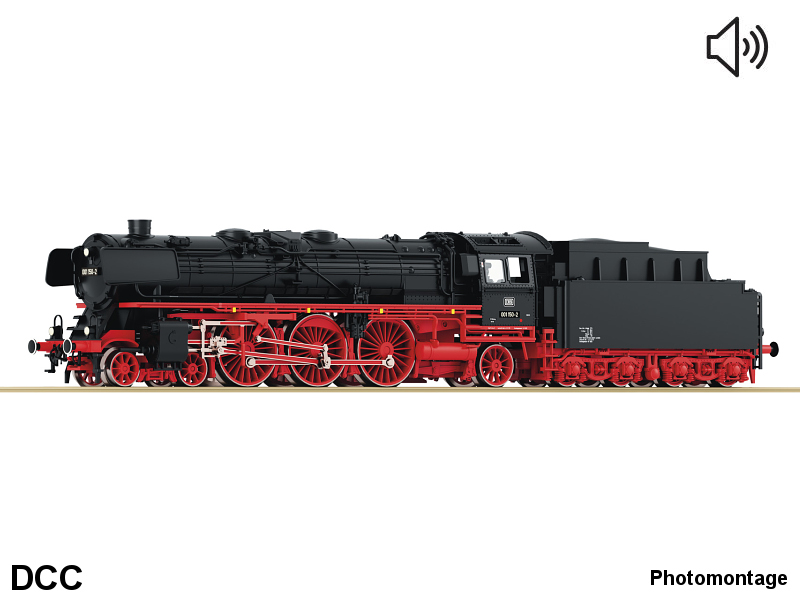 Fleischmann N Dampflokomotive BR 01 DB Ep. IV digital + Sound 714570