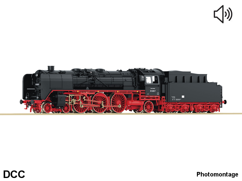 Fleischmann N Dampflokomotive BR 01 DR Ep. IV DCC digital + Sound 714571
