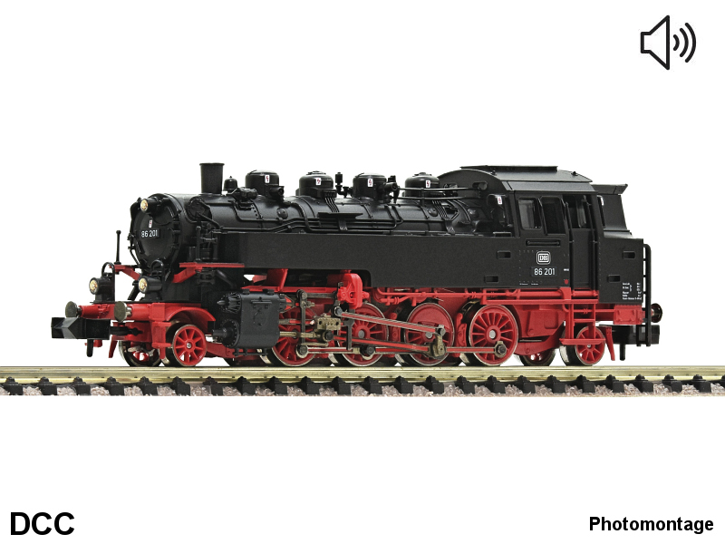 Fleischmann N Dampflokomotive BR 86 DB Ep. III DCC digital + Sound 7170008