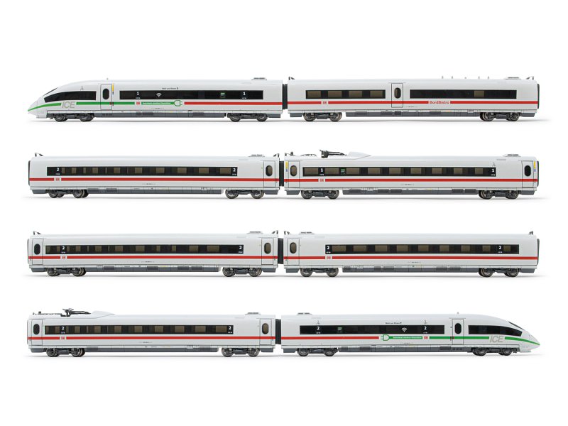Arnold Hochgeschwindigkeits Triebzug BR 403 ICE 3 DB AG grün / roter Streifen HN2528