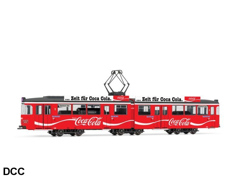 Arnold Straßenbahn Heidelberg Coca Cola HN2530D