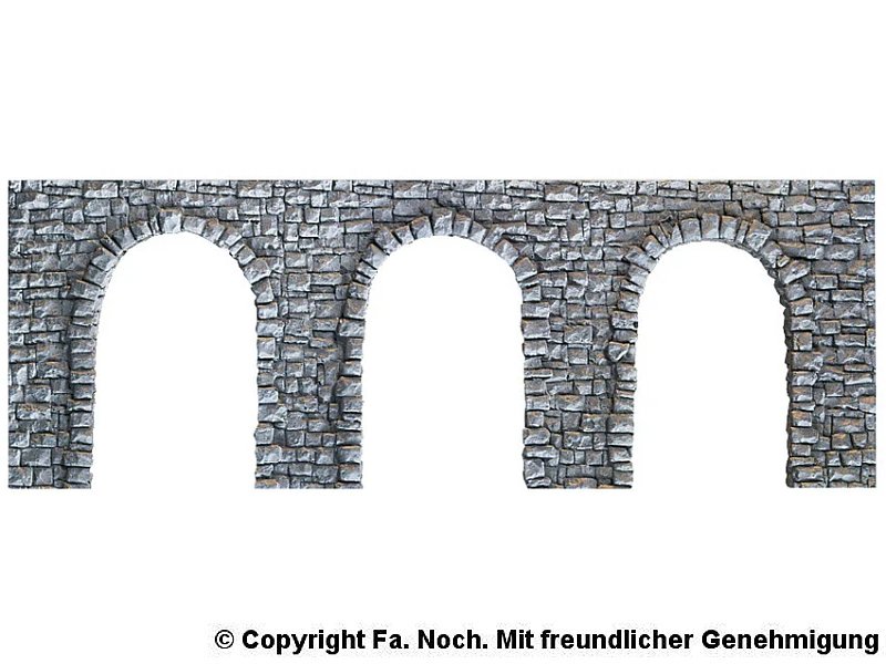 Noch N Arkadenmauer Bruchsteinmauer Hartschaum 34942